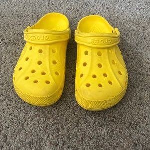 Yellow Crocs